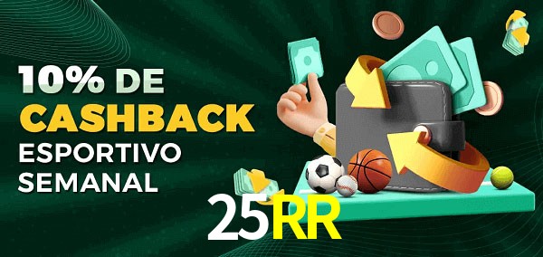 10% de bônus de cashback na 25RR